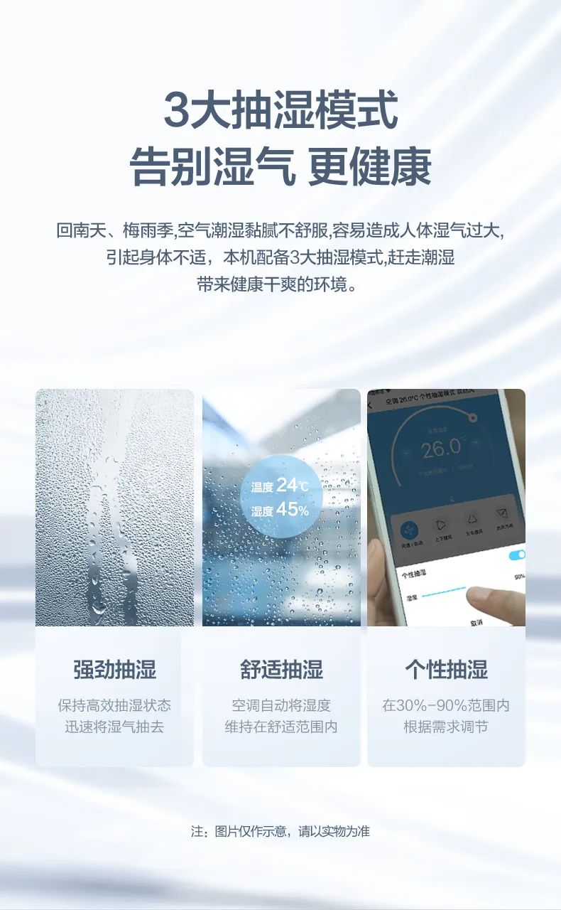 【無風感】智能變頻掛機FA200