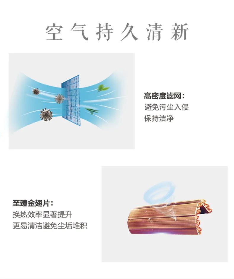 【無風感】智能變頻掛機TA101