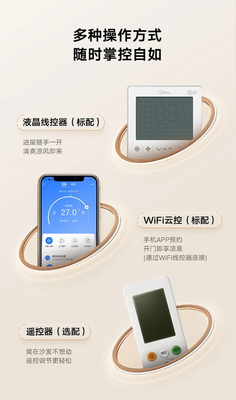 家用中央空調(diào)風管機樂享3代