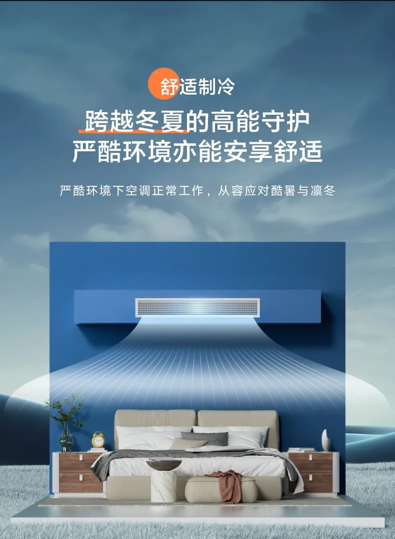 美的 家用中央空調(diào)風(fēng)管機(jī)頤想3代