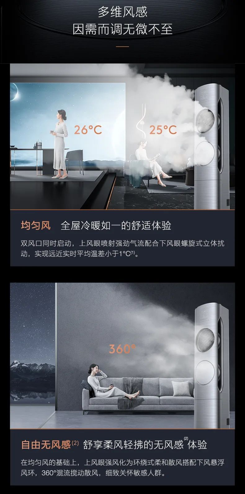 COLMO家用空調(diào)柜機(jī)星圖系列星圖柜機(jī)