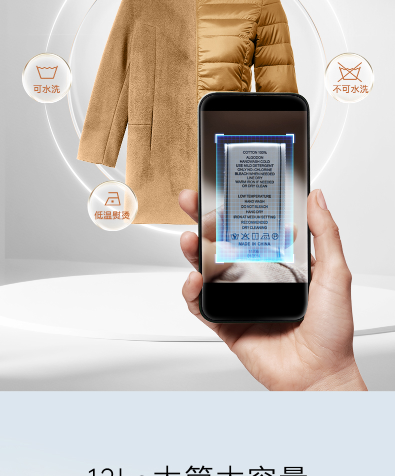 COLMO 滾筒洗干一體機 星澤灰 CDU12-A11