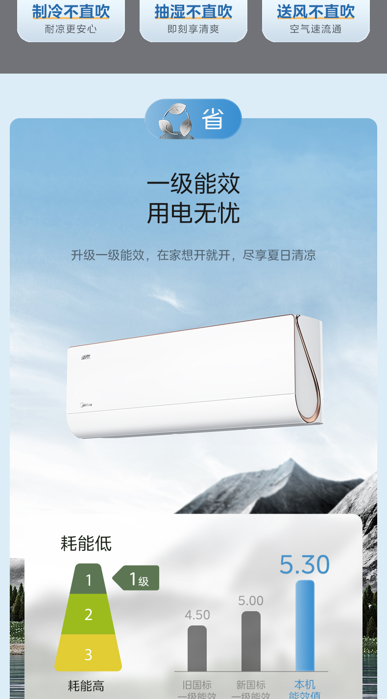 美的 新弦掛機 極地白 KFR-35GWPT1-1